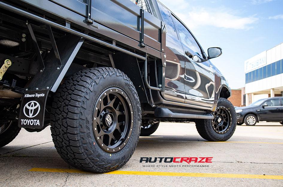TOYOTA HILUX N80 4WD BULLY XD SATIN BLACK